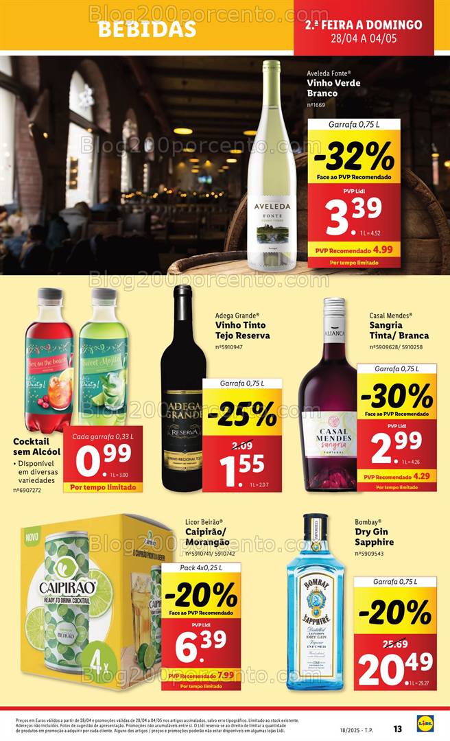 Antevisão Folheto LIDL Promoções de 28 abril a 4 maio - Edição Digital