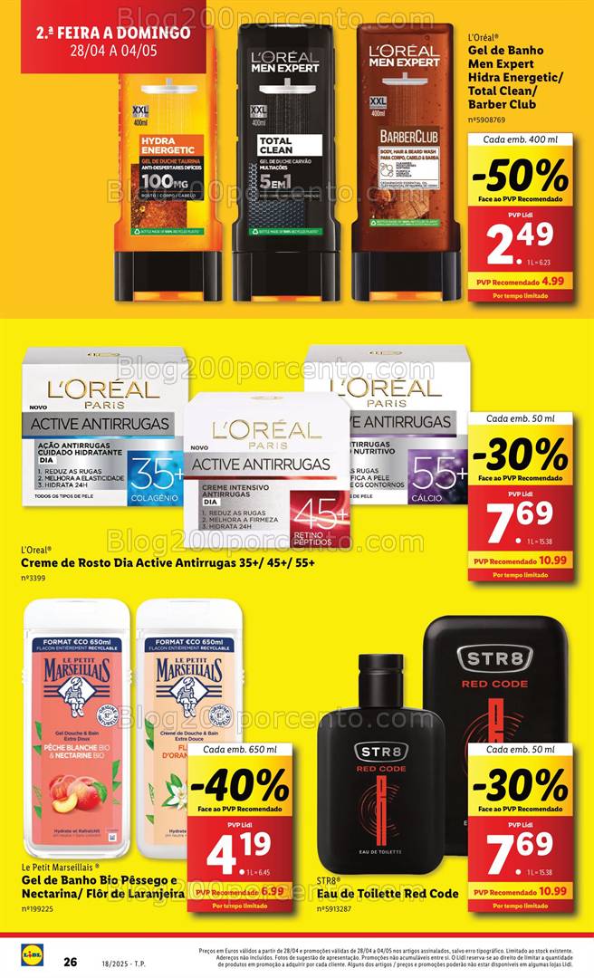 Antevisão Folheto LIDL Promoções de 28 abril a 4 maio - Edição Digital