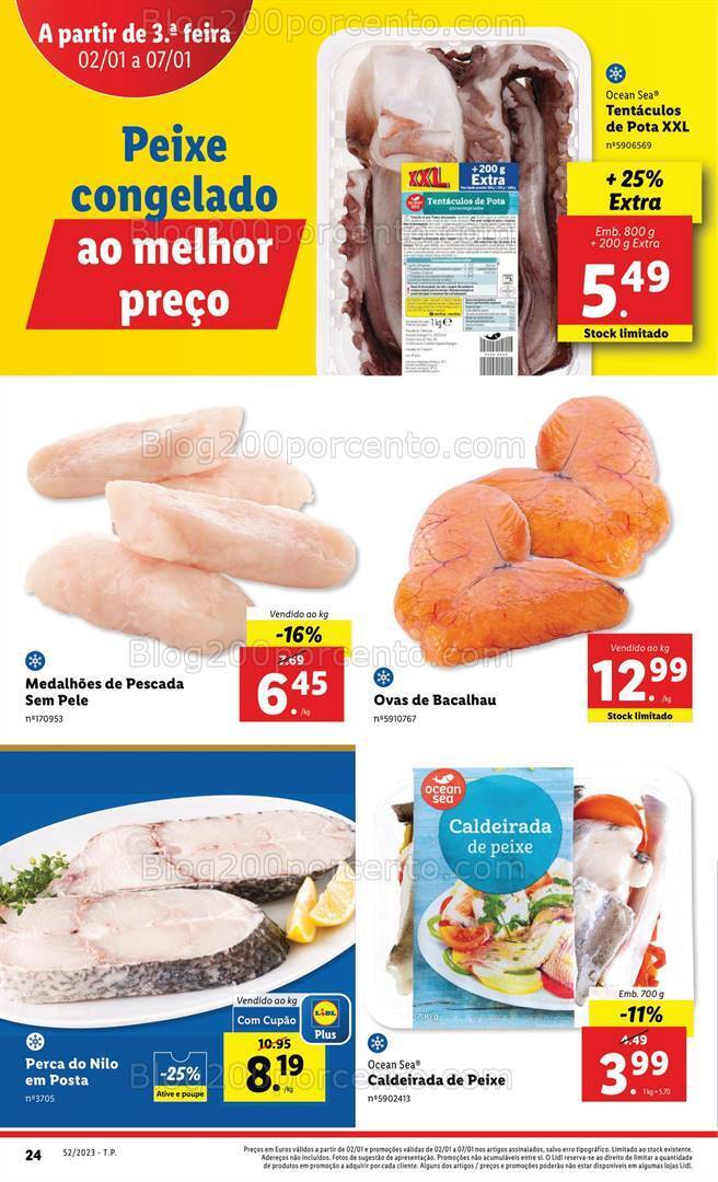 Antevisão Folheto LIDL Promoções de 2 a 7 janeiro