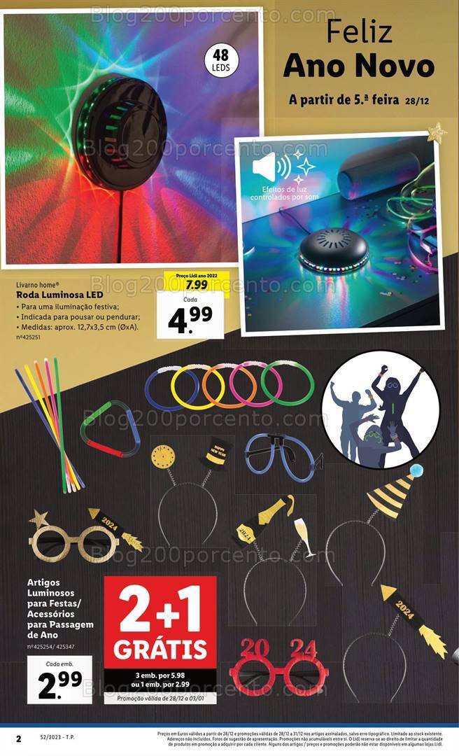 Antevisão Folheto LIDL Bazar Promoções de 28 dezembro a 7 janeiro