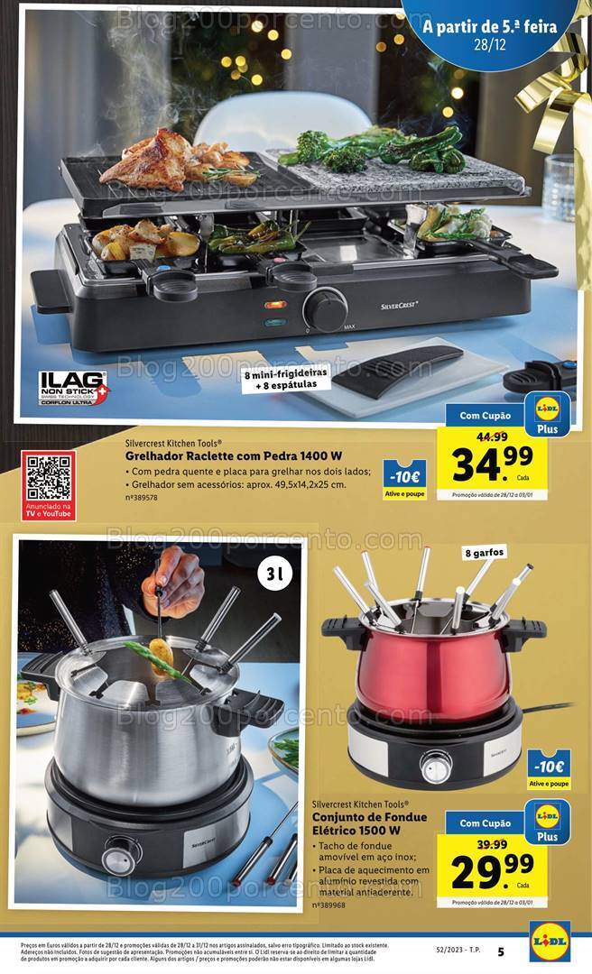 Antevisão Folheto LIDL Bazar Promoções de 28 dezembro a 7 janeiro