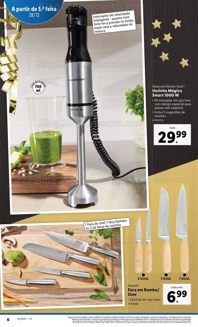Antevisão Folheto LIDL Bazar Promoções de 28 dezembro a 7 janeiro