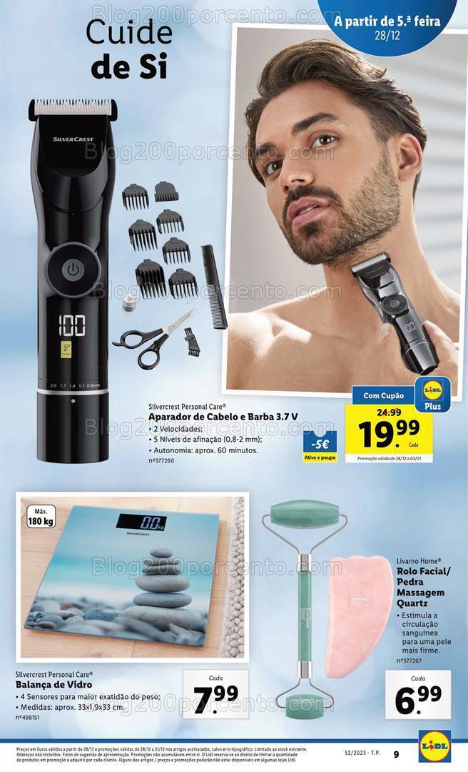 Antevisão Folheto LIDL Bazar Promoções de 28 dezembro a 7 janeiro