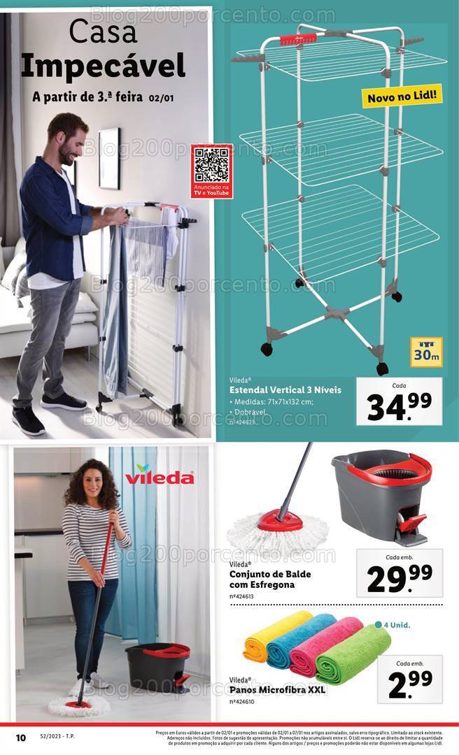 Antevisão Folheto LIDL Bazar Promoções a partir de 2 janeiro