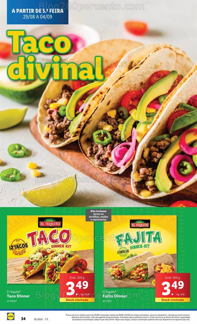 Antevisão Folheto LIDL Sabores do Mundo Promoções de 29 agosto a 4 setembro