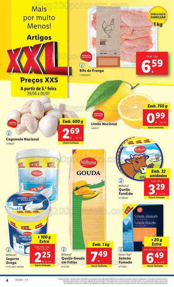 Antevisão Folheto LIDL Xxl Promoções de 29 junho a 5 julho