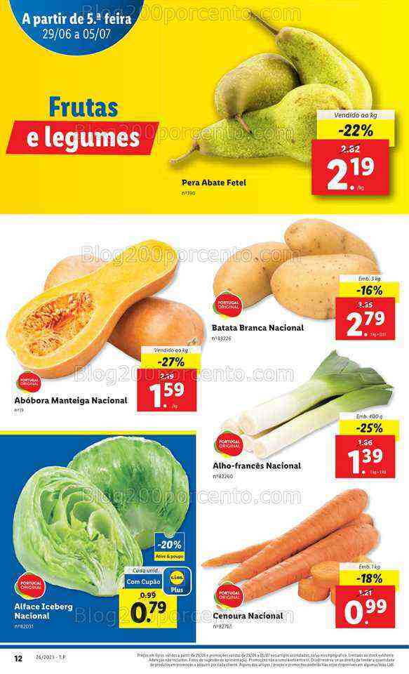 Antevisão Folheto LIDL Promoções de 28 junho a 5 julho