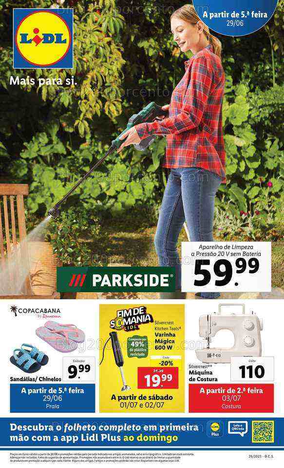 Antevisão Folheto LIDL Bazar Promoções de 29 junho a 5 julho