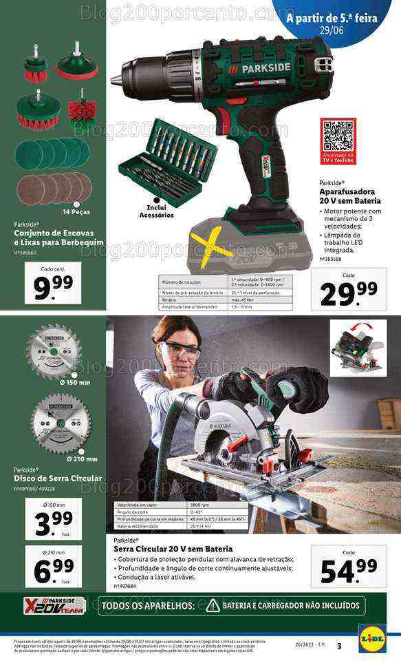 Antevisão Folheto LIDL Bazar Promoções de 29 junho a 5 julho