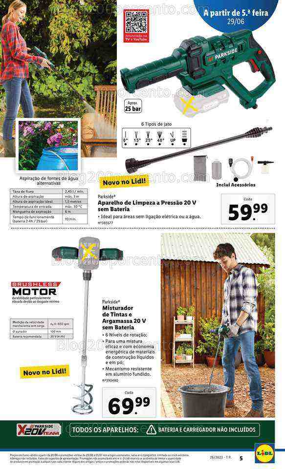 Antevisão Folheto LIDL Bazar Promoções de 29 junho a 5 julho