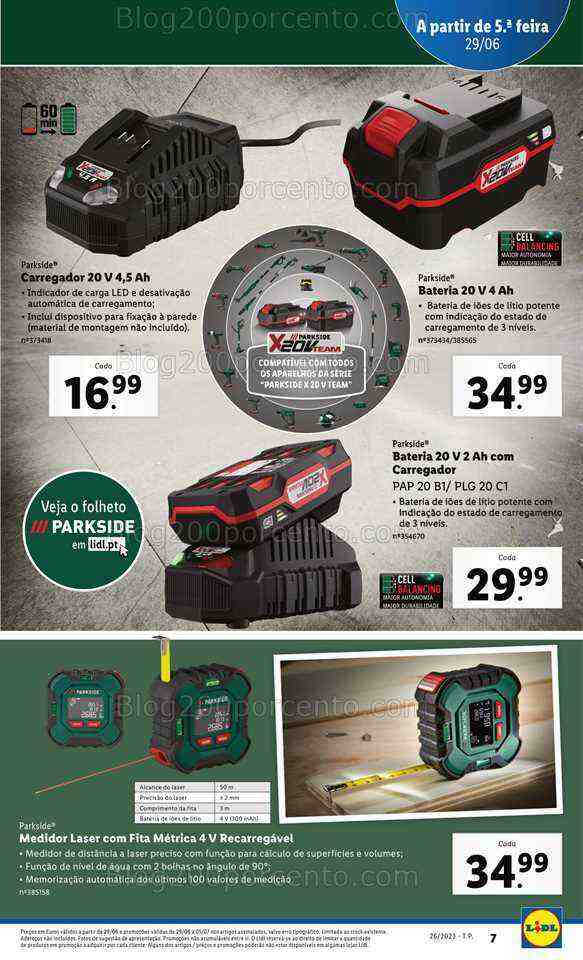 Antevisão Folheto LIDL Bazar Promoções de 29 junho a 5 julho