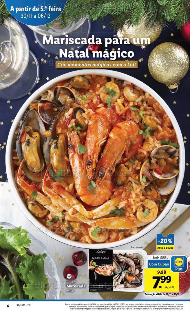 Antevisão Folheto LIDL Promoções de 30 novembro a 6 dezembro