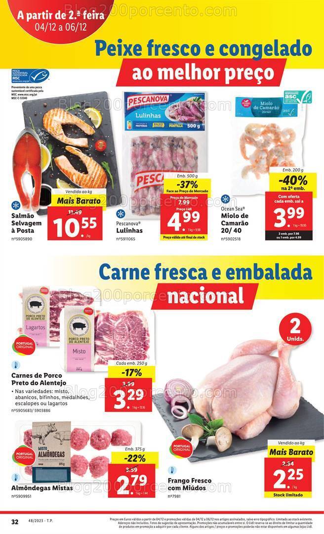 Antevisão Folheto LIDL Promoções de 30 novembro a 6 dezembro