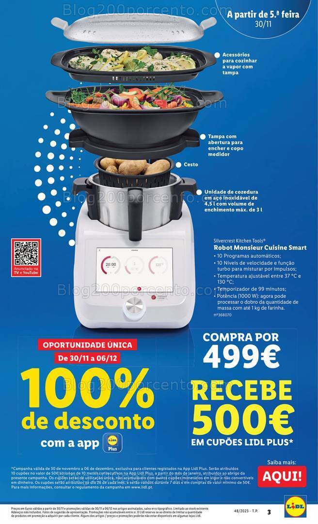 Antevisão Folheto LIDL Bazar Promoções a partir de 30 novembro