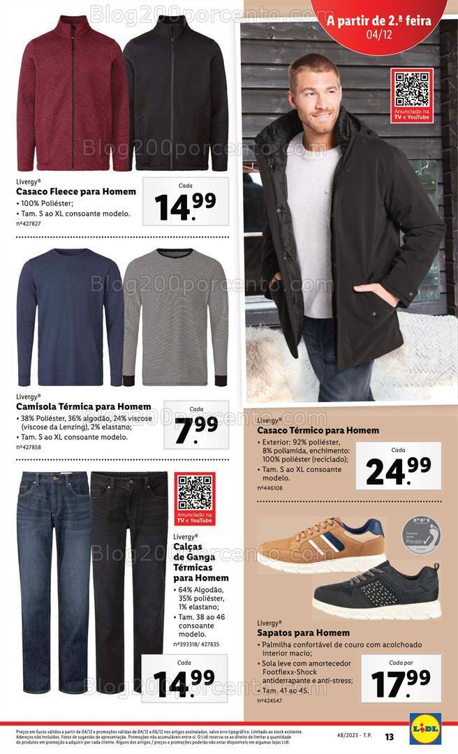 Antevisão Folheto LIDL Promoções de 30 novembro a 6 dezembro