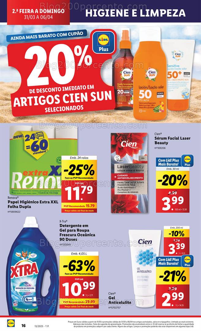Antevisão Folheto LIDL Promoções 31 março a 6 abril
