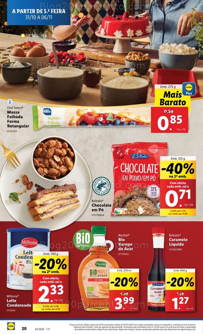 Antevisão Folheto LIDL Especial Natal Promoções de 31 outubro a 6 novembro