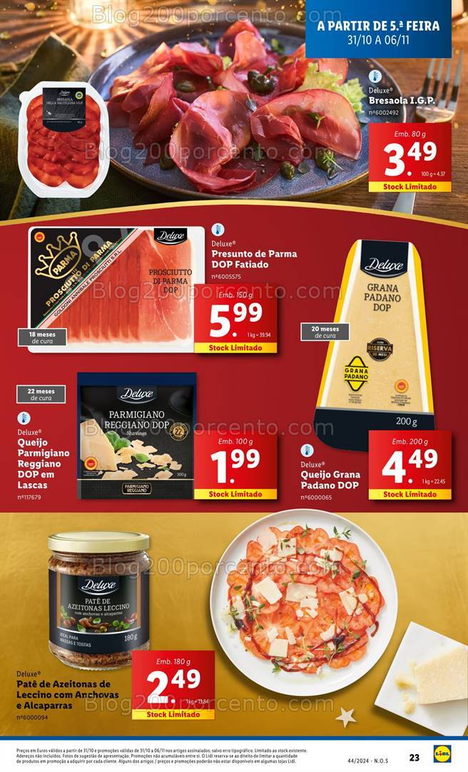 Antevisão Folheto LIDL Sabores do Mundo Natal Promoções de 31 outubro a 6 novembro