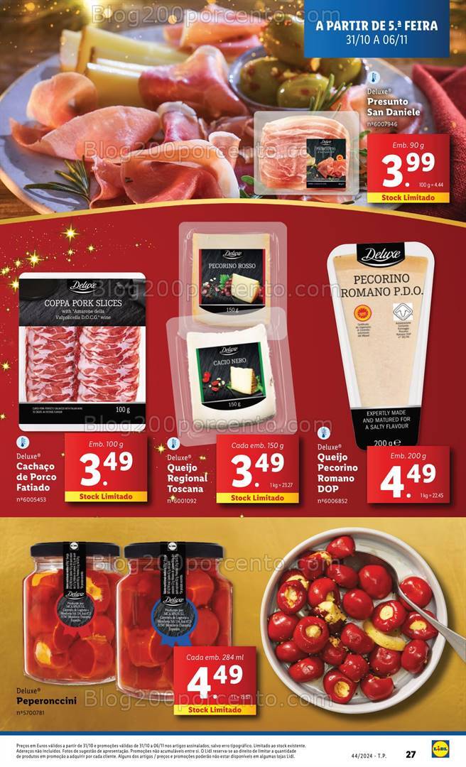 Antevisão Folheto LIDL Sabores do Mundo Natal Promoções de 31 outubro a 6 novembro