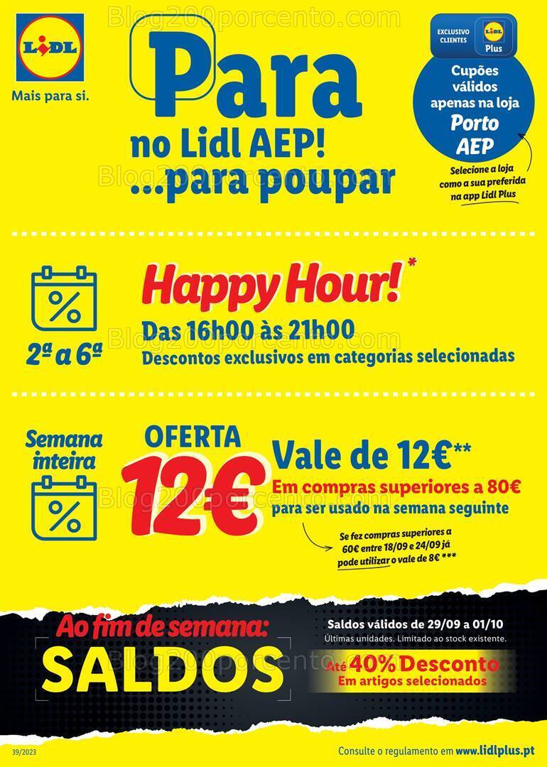 Antevisão Folheto LIDL Extra AEP Promoções de 25 setembro a 1 outubro
