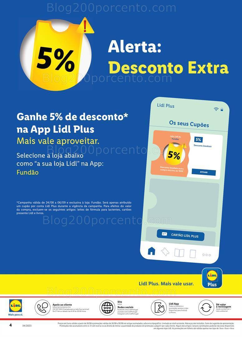 Antevisão Folheto LIDL Extra Promoções de 24 a 30 agosto