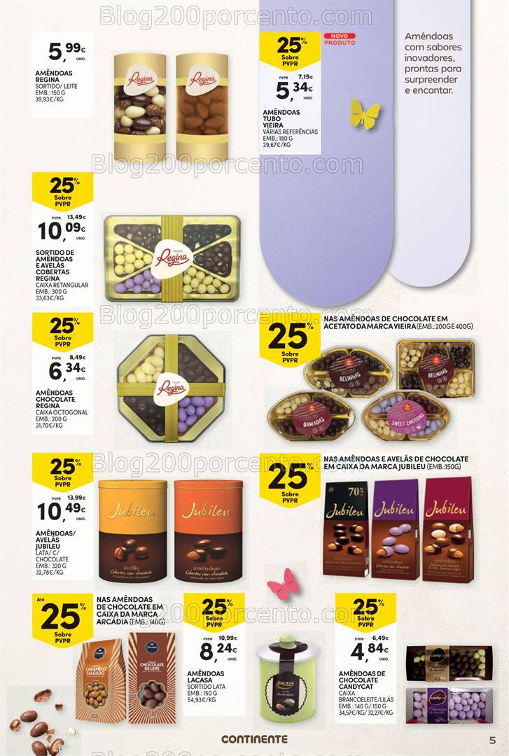 Antevisão Folheto CONTINENTE Páscoa Promoções de 1 a 20 abril