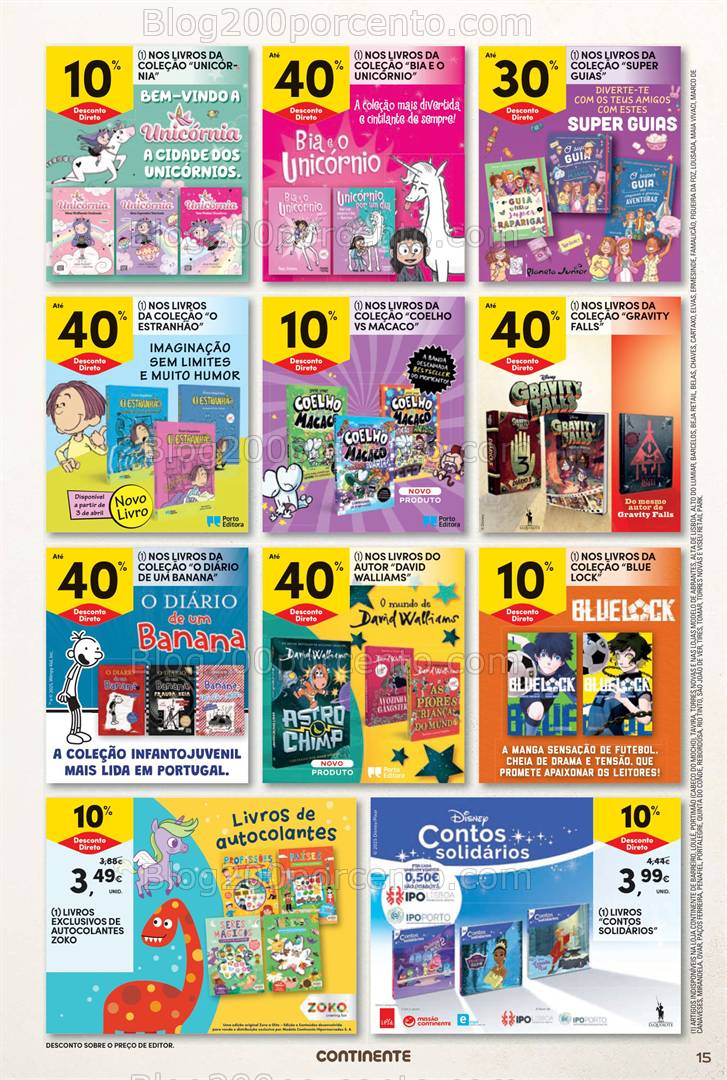 Antevisão Folheto CONTINENTE Páscoa Promoções de 1 a 20 abril