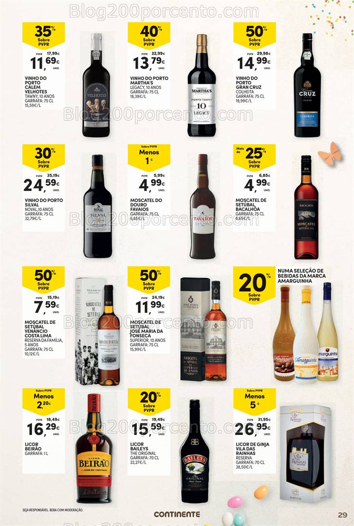 Antevisão Folheto CONTINENTE Páscoa Promoções de 1 a 20 abril