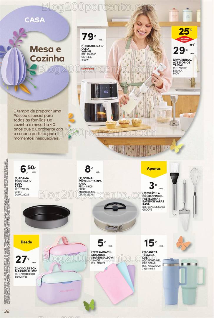 Antevisão Folheto CONTINENTE Páscoa Promoções de 1 a 20 abril
