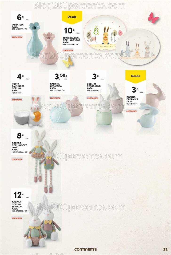 Antevisão Folheto CONTINENTE Páscoa Promoções de 1 a 20 abril