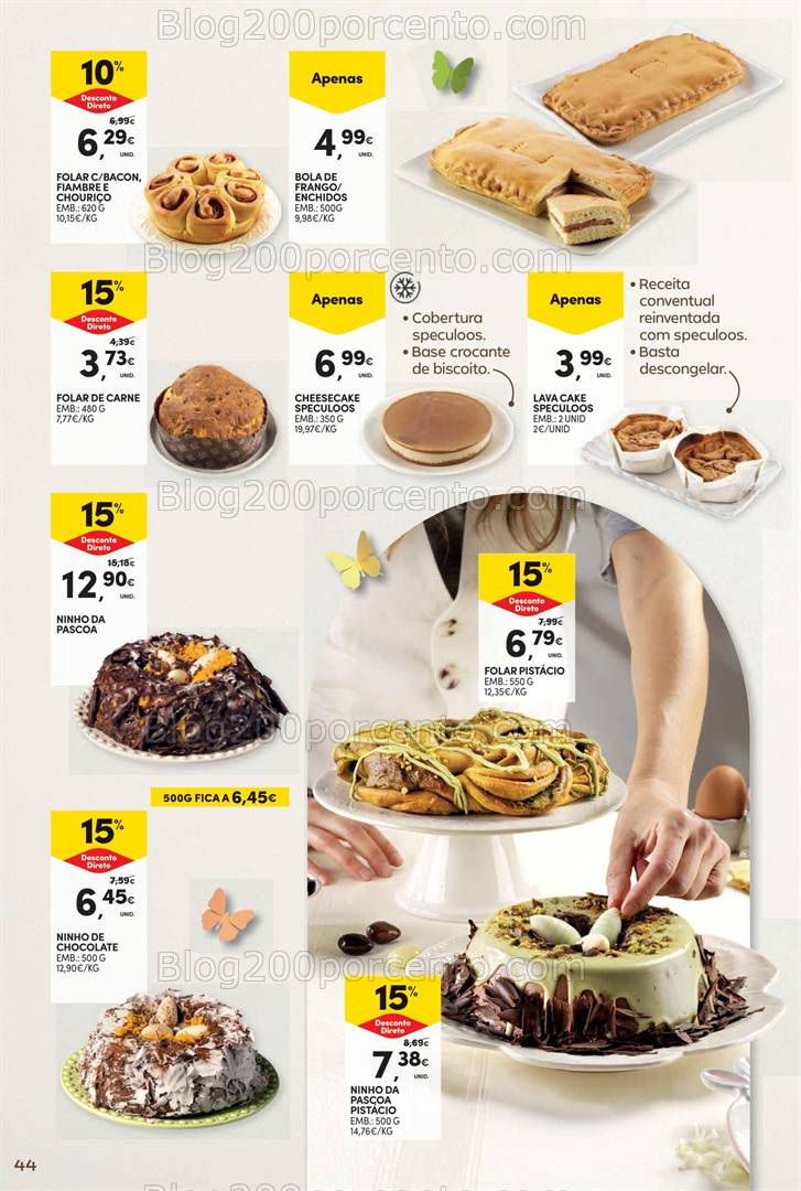 Antevisão Folheto CONTINENTE Páscoa Promoções de 1 a 20 abril