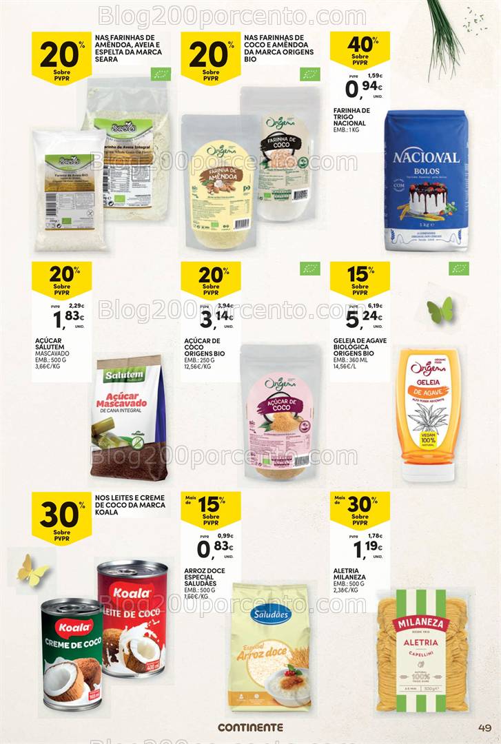 Antevisão Folheto CONTINENTE Páscoa Promoções de 1 a 20 abril