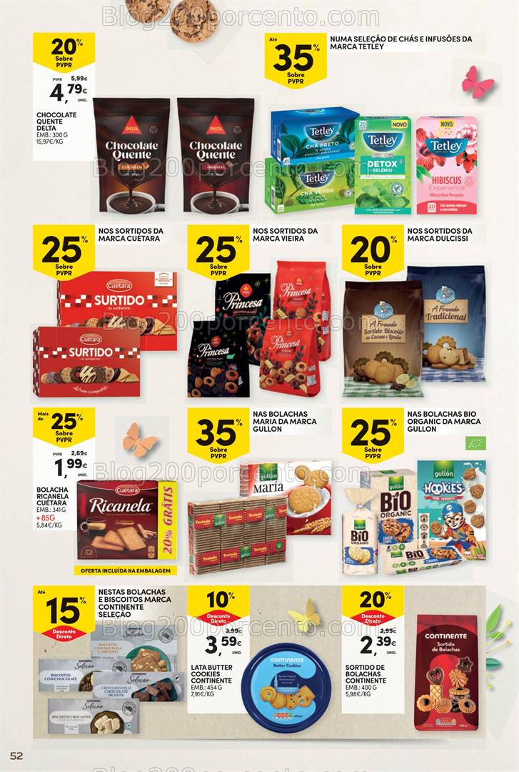 Antevisão Folheto CONTINENTE Páscoa Promoções de 1 a 20 abril