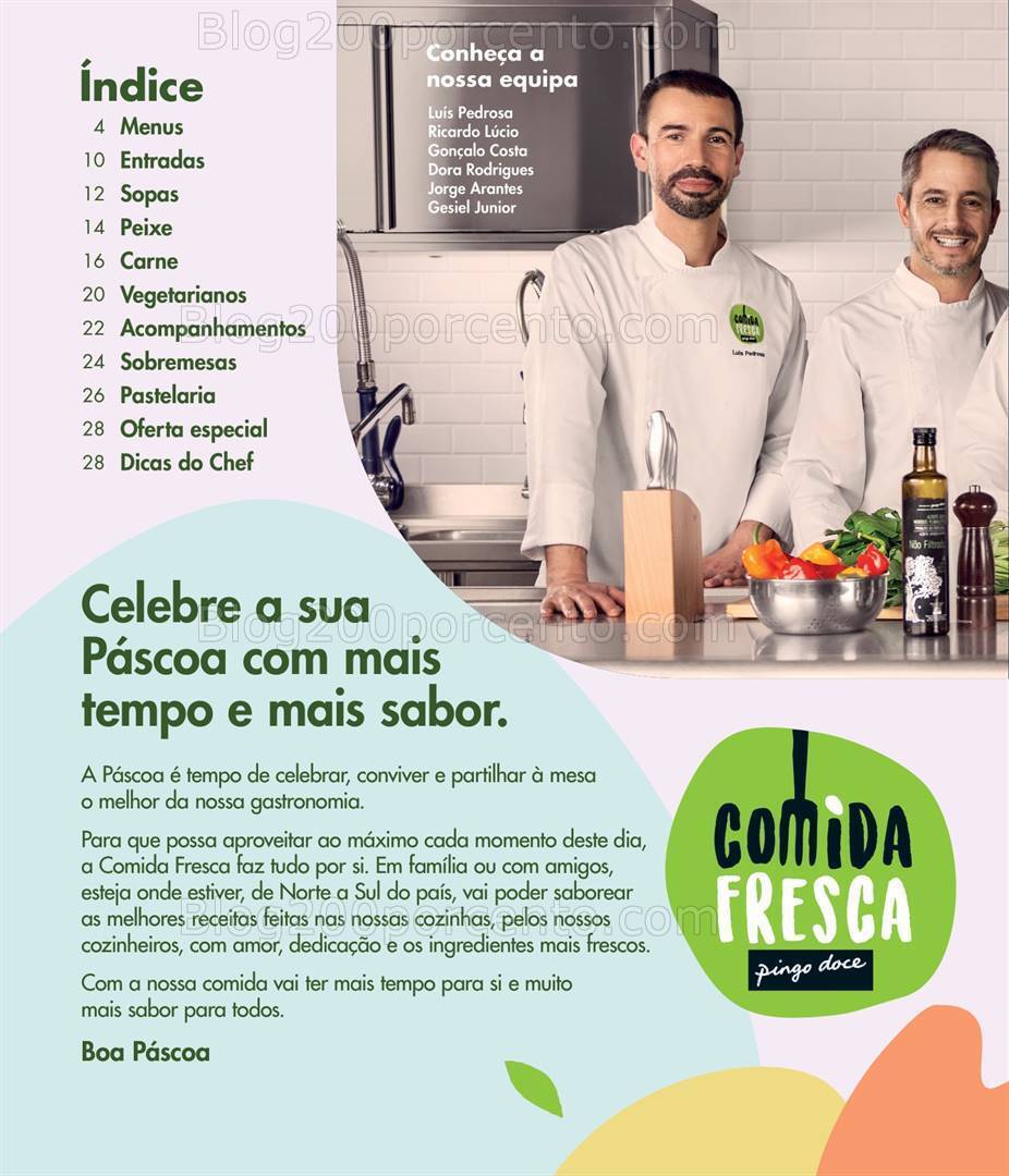 Antevisão Folheto PINGO DOCE Take Away Páscoa Promoções de 5 a 24 março