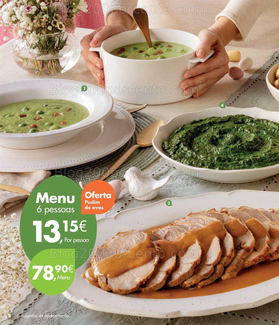 Antevisão Folheto PINGO DOCE Take Away Páscoa Promoções de 5 a 24 março