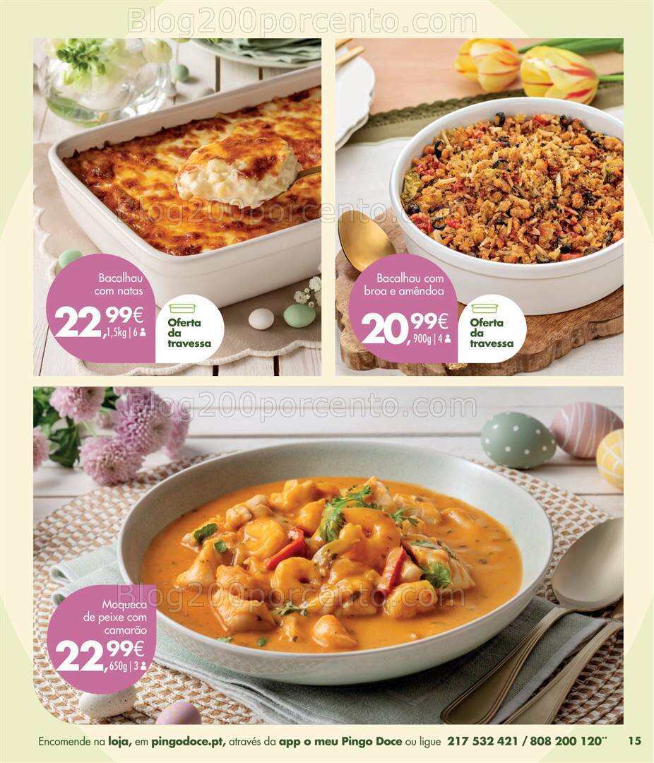Antevisão Folheto PINGO DOCE Take Away Páscoa Promoções de 5 a 24 março