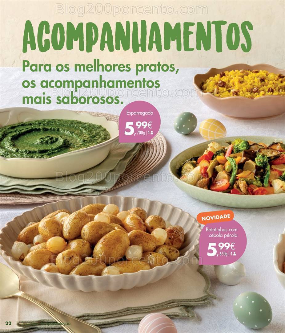 Antevisão Folheto PINGO DOCE Take Away Páscoa Promoções de 5 a 24 março
