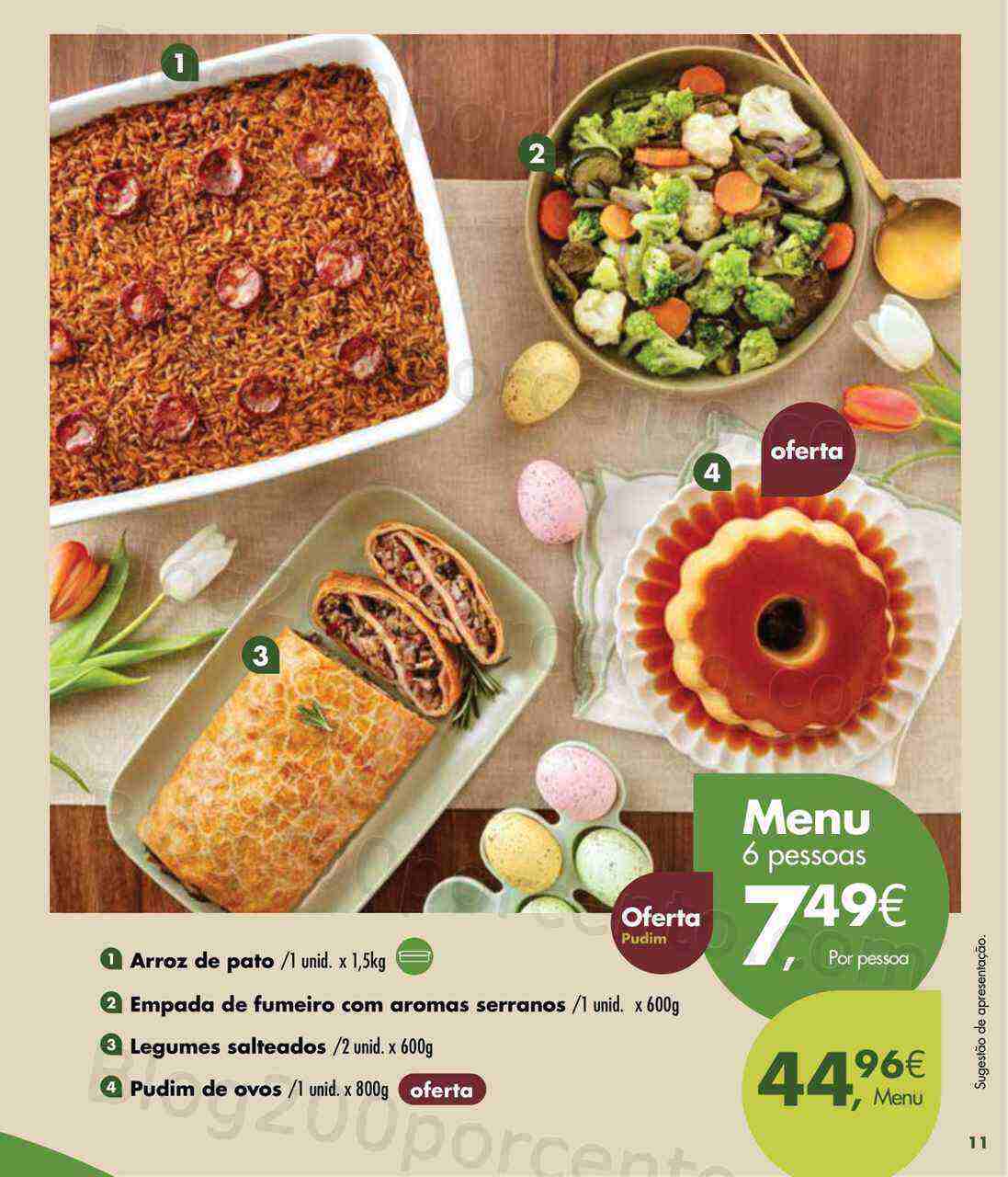 Antevisão Folheto PINGO DOCE Take Away Páscoa Promoções de 7 março a 10 abril