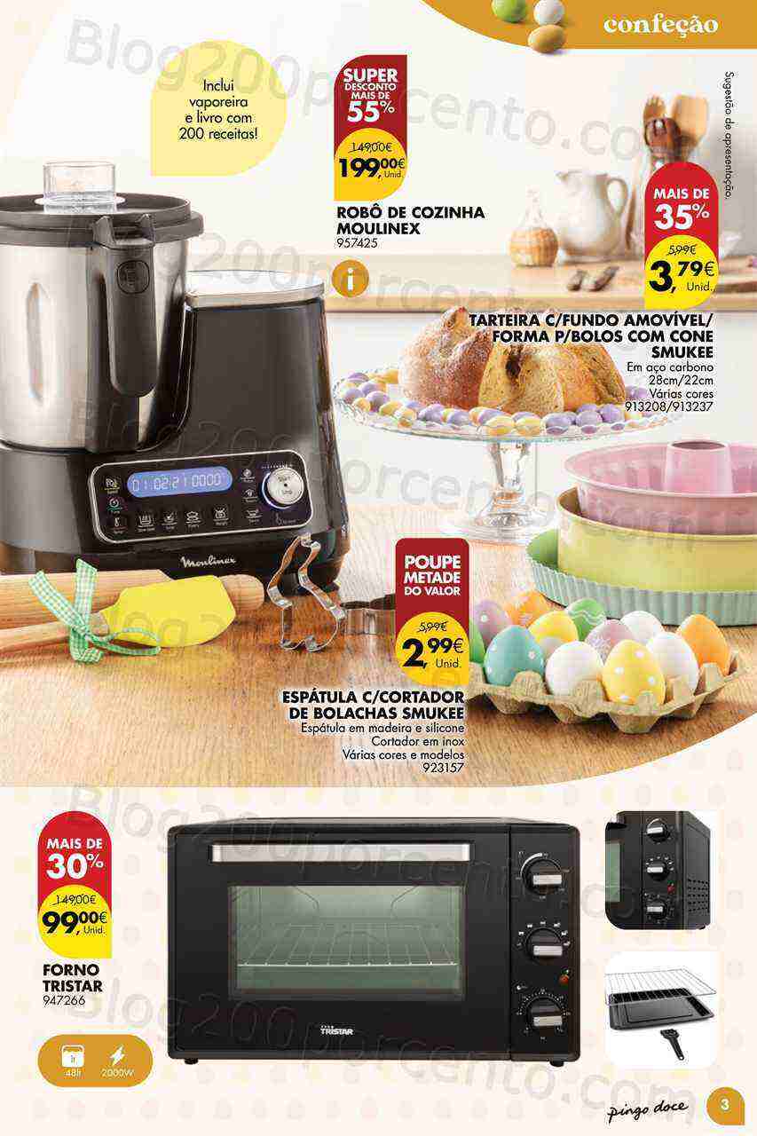 Antevisão Folheto PINGO DOCE Bazar Páscoa Promoções de 7 março a 10 abril