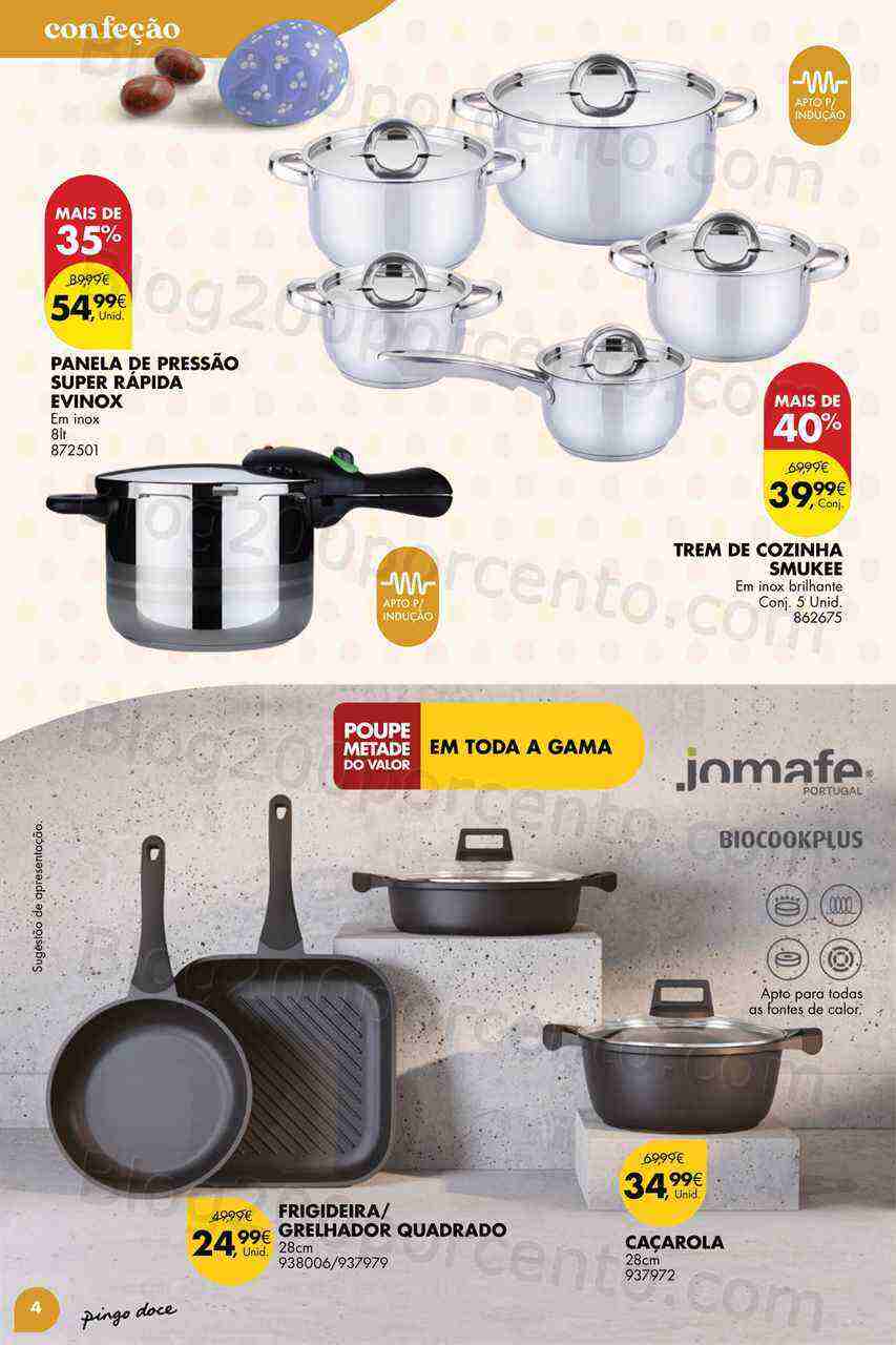 Antevisão Folheto PINGO DOCE Bazar Páscoa Promoções de 7 março a 10 abril