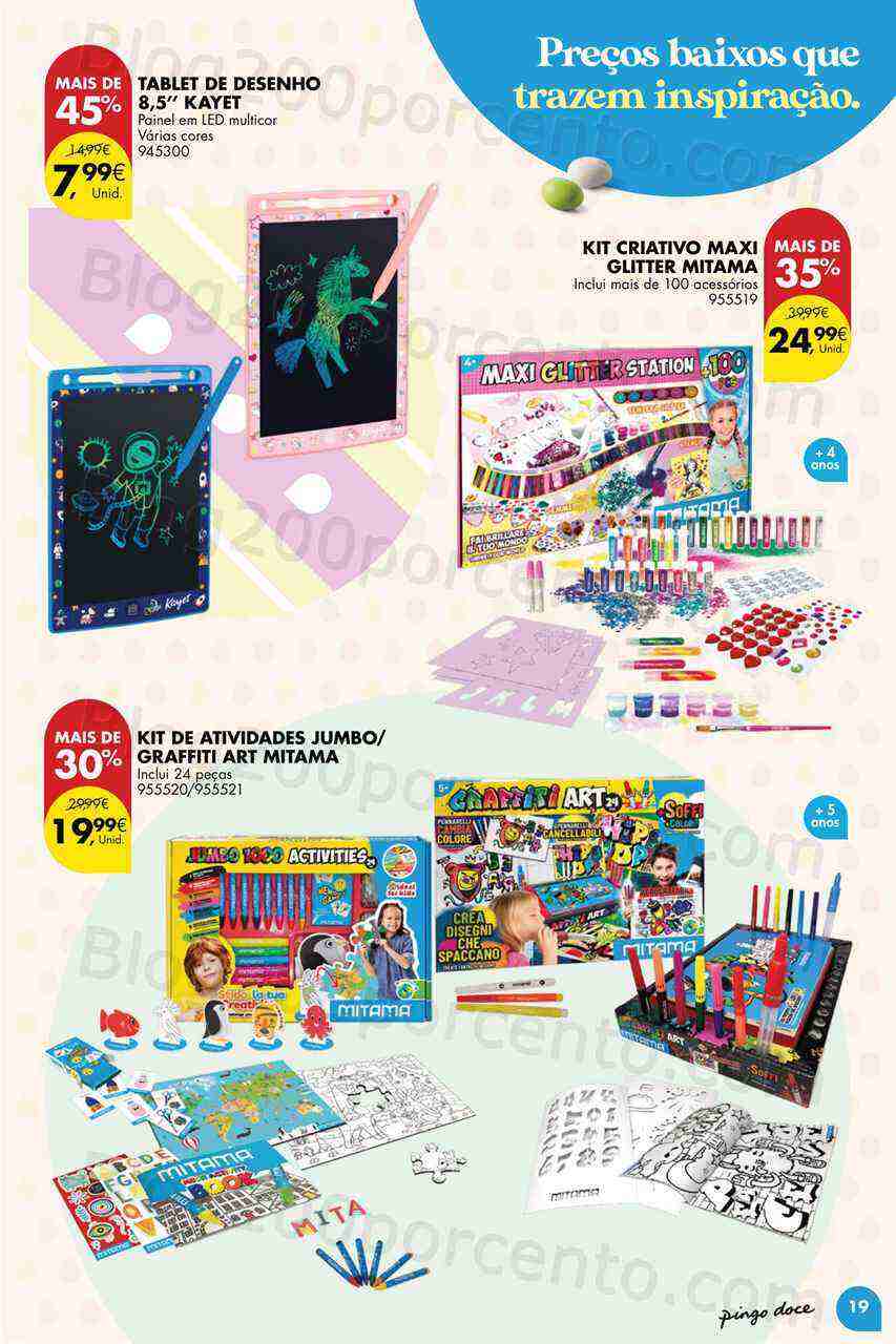 Antevisão Folheto PINGO DOCE Bazar Páscoa Promoções de 7 março a 10 abril