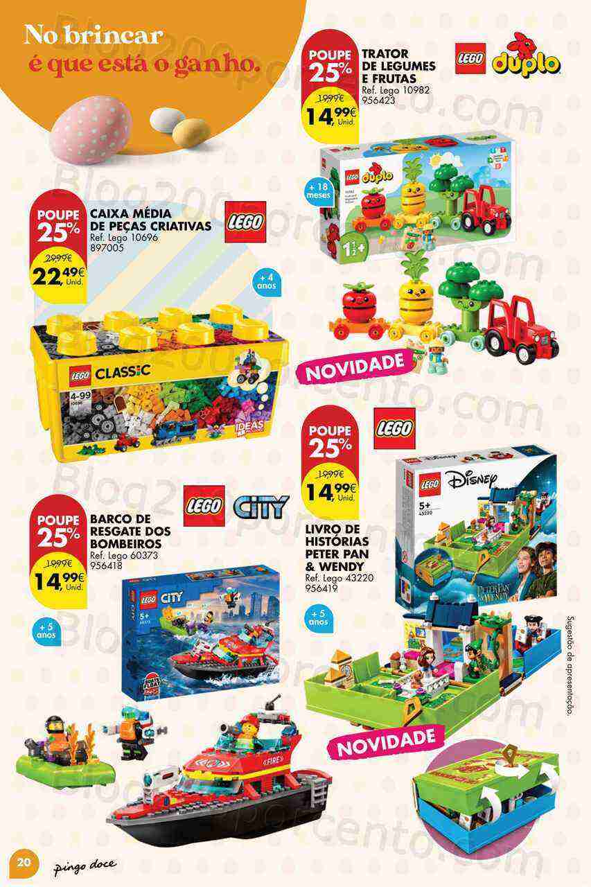 Antevisão Folheto PINGO DOCE Bazar Páscoa Promoções de 7 março a 10 abril