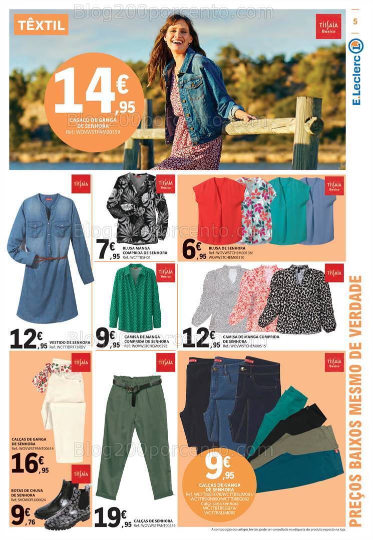 Antevisão Folheto E-LECLERC Bazar Promoções de 15 a 28 fevereiro