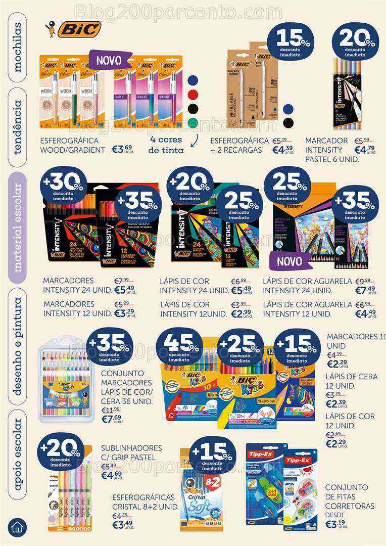 Antevisão Folheto NOTE Regresso às Aulas Promoções até 25 setembro