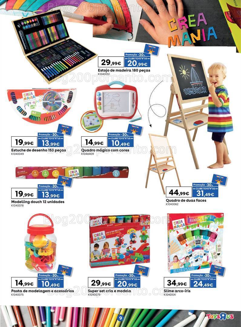 Antevisão Folheto TOYSRUS Regresso às Aulas Promoções de 4 a 24 setembro