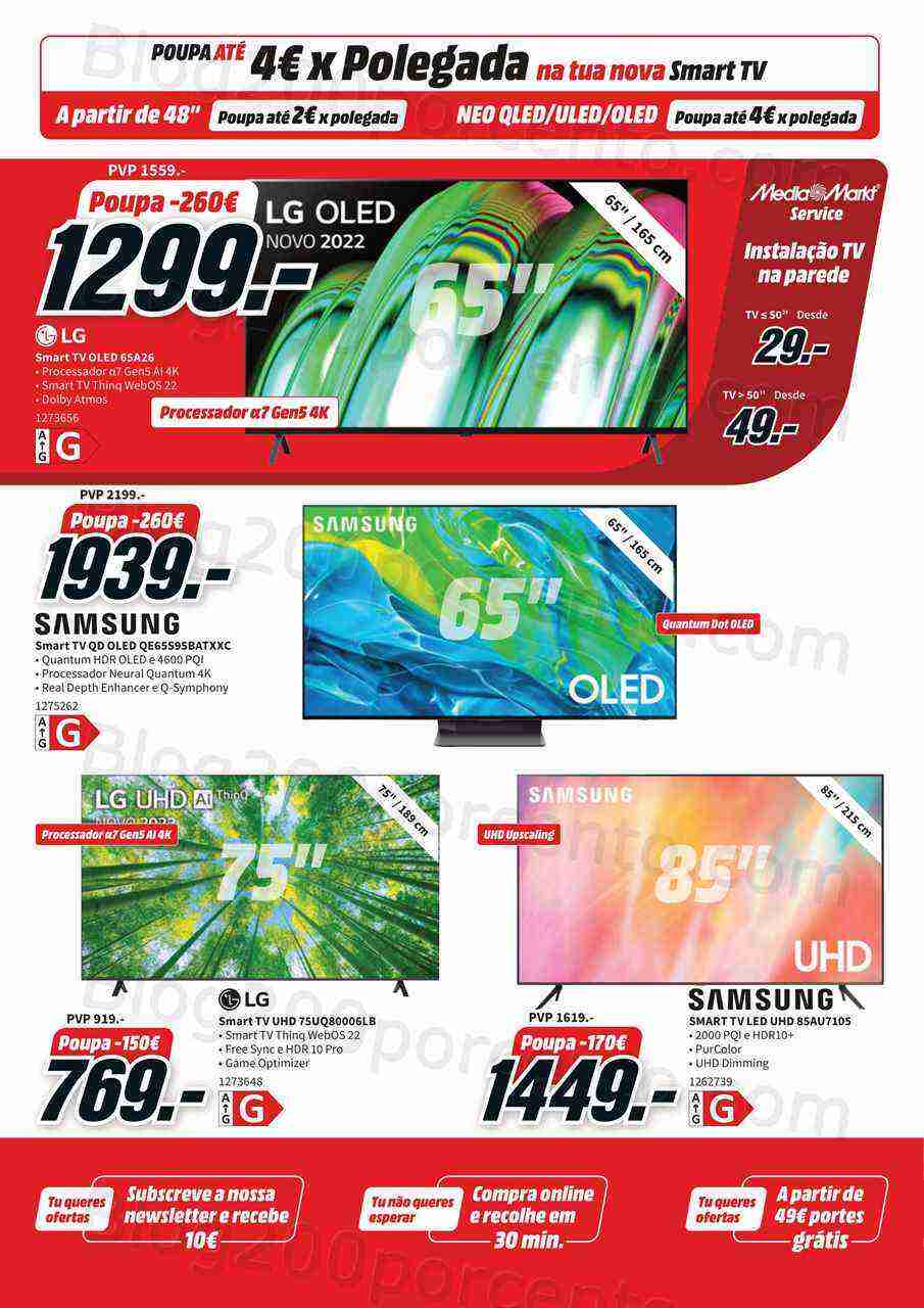 Antevisão Folheto MEDIA MARKT Promoções de 1 a 12 março