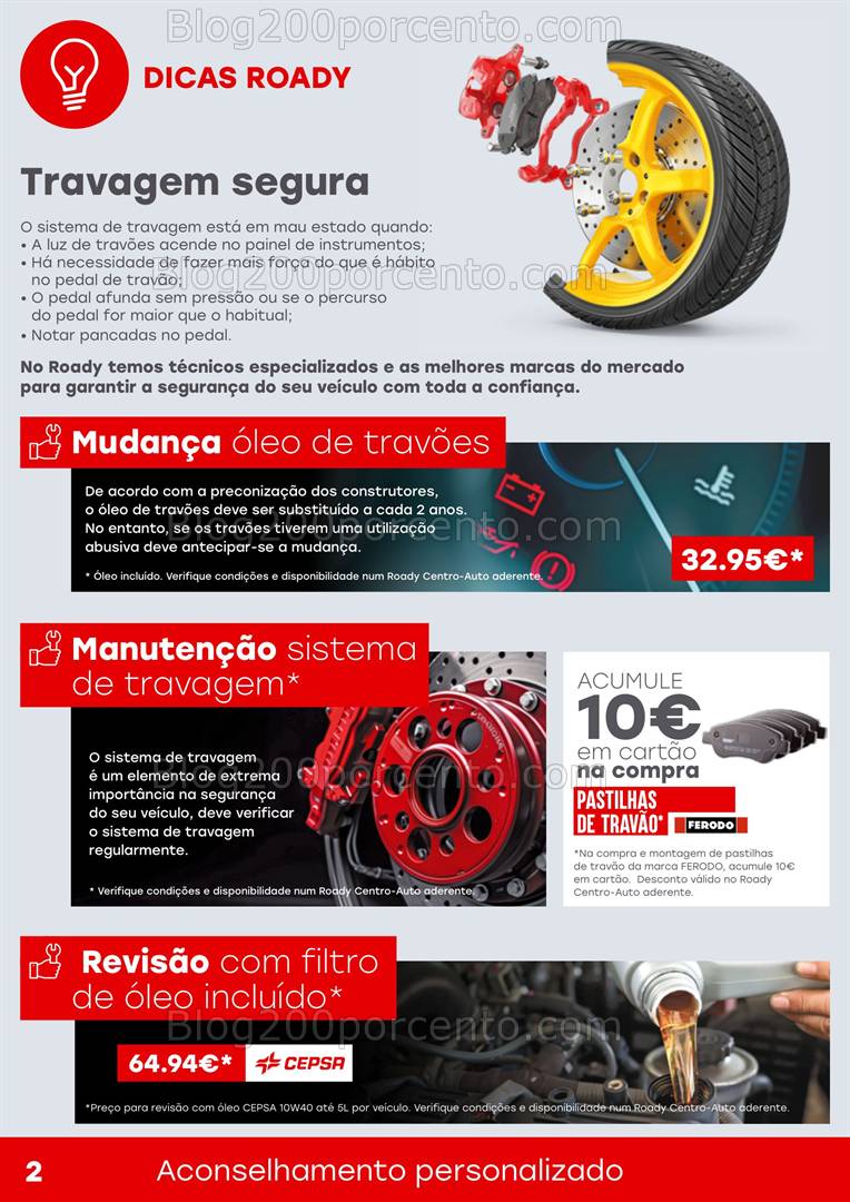 Antevisão Folheto ROADY Promoções de 27 março a 27 abril