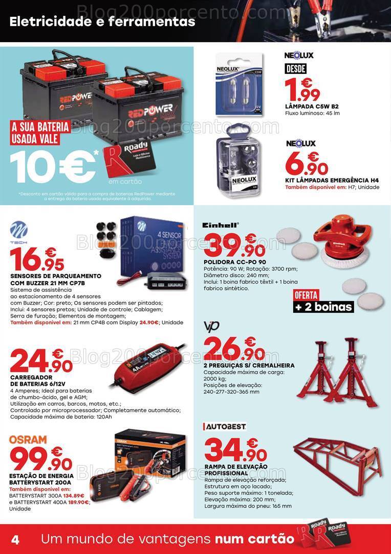 Antevisão Folheto ROADY Promoções de 4 a 28 julho