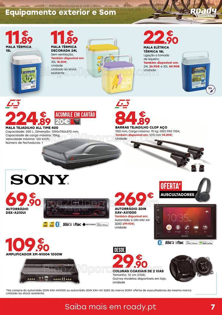 Antevisão Folheto ROADY Promoções de 4 a 28 julho