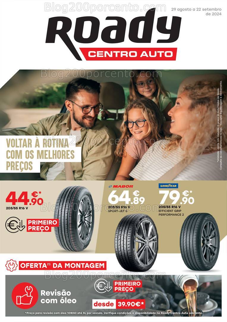 Antevisão Folheto ROADY Promoções de 29 agosto a 22 setembro